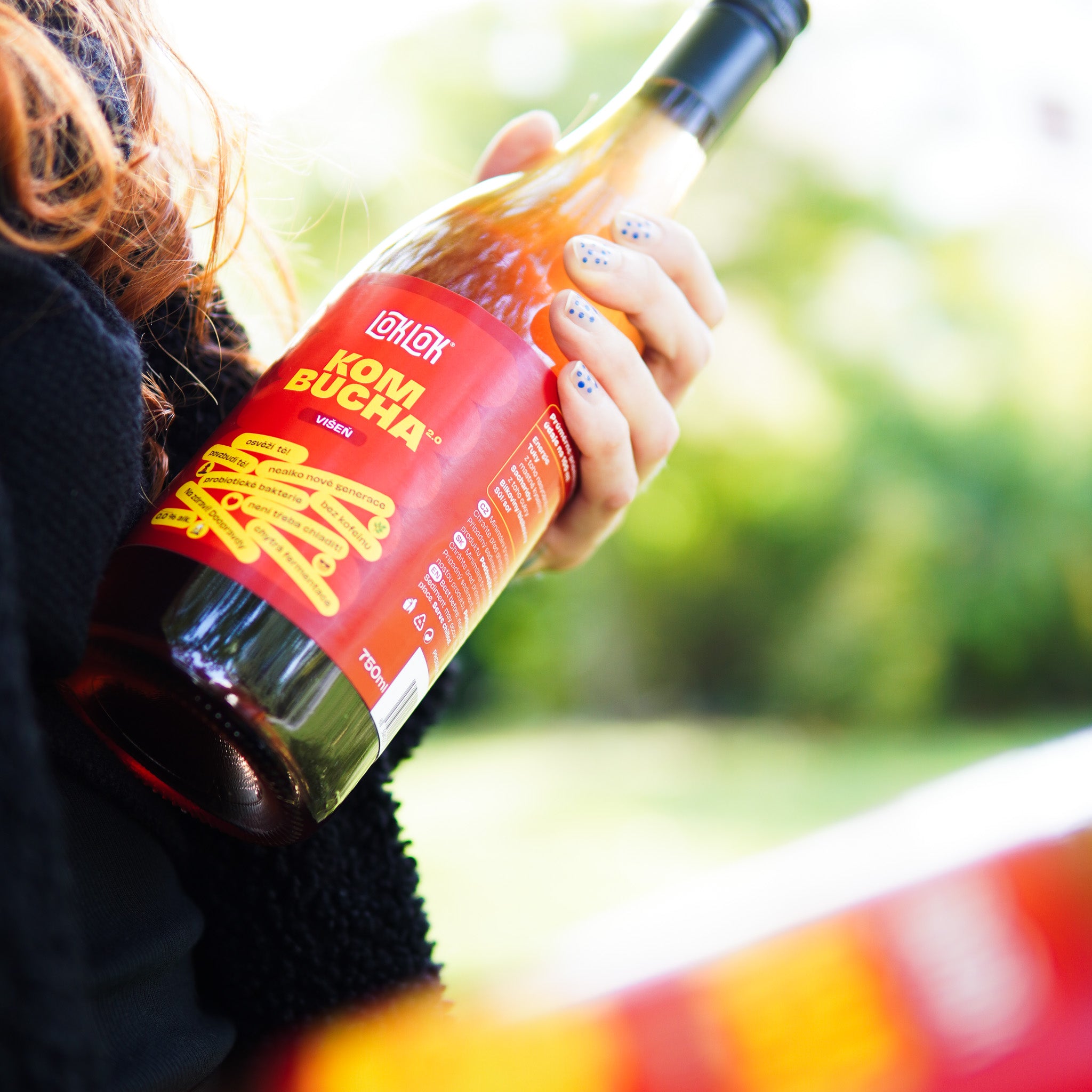 6x Loklok kombucha Višeň 750ml