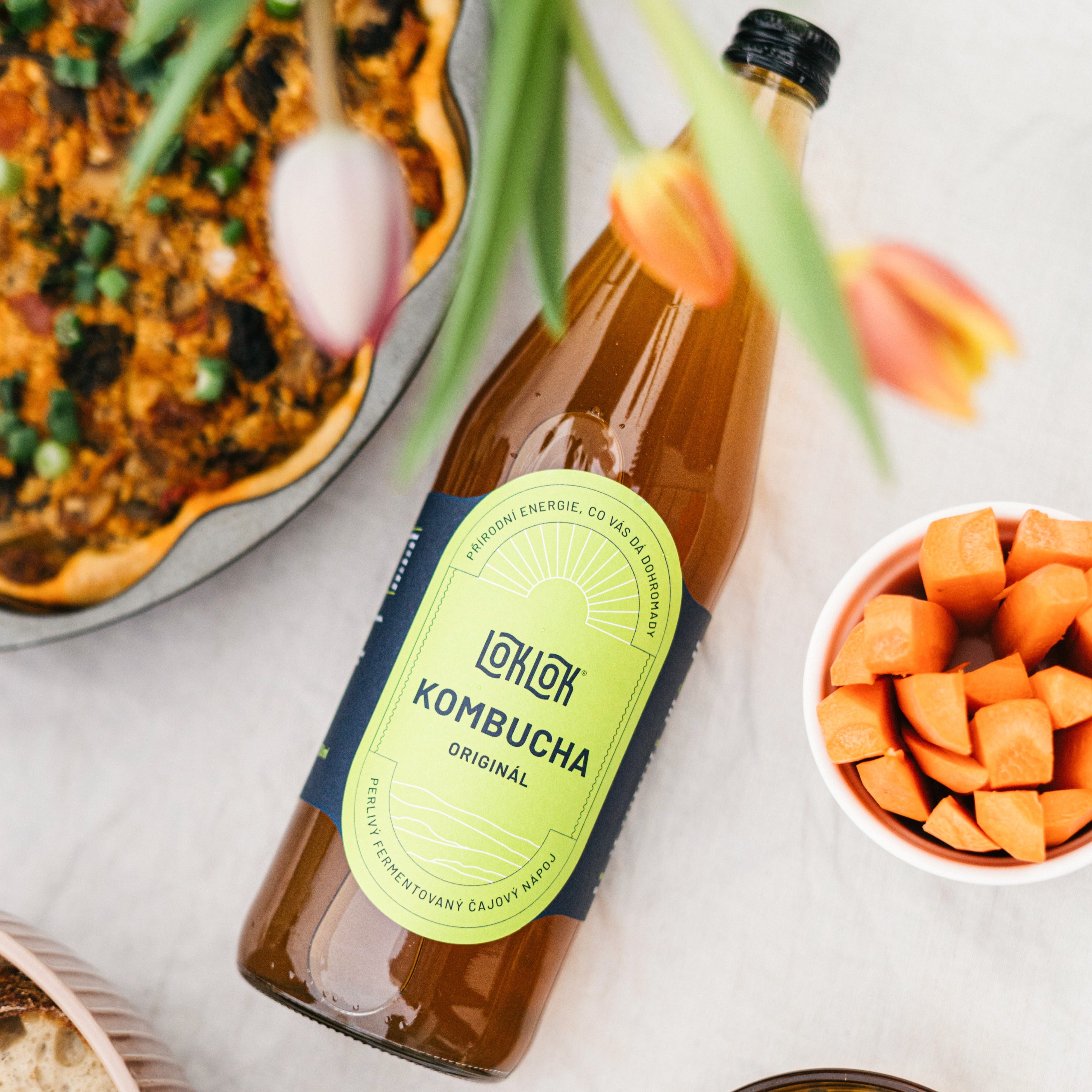 6x Loklok kombucha Originál 750ml