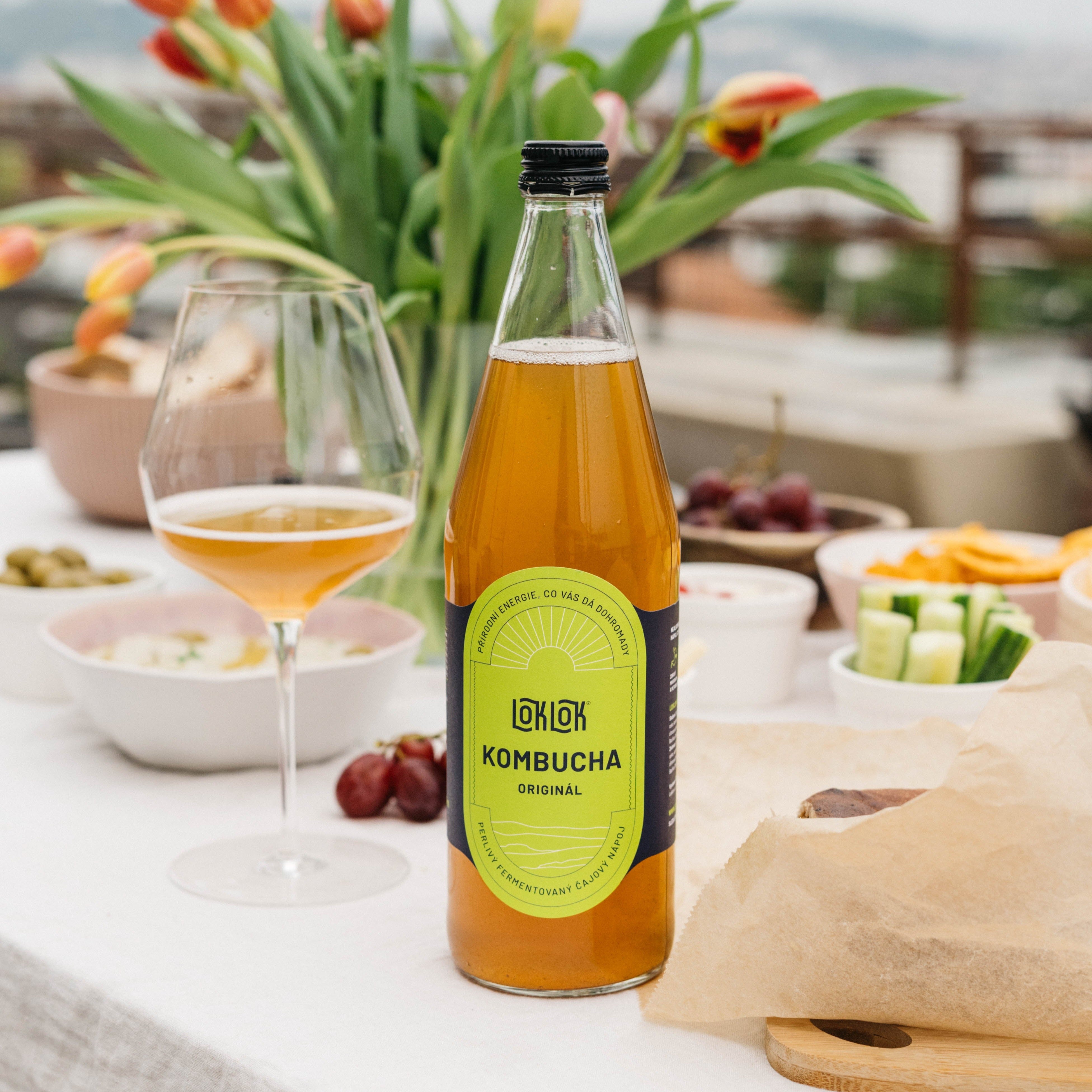 6x Loklok kombucha Originál 750ml