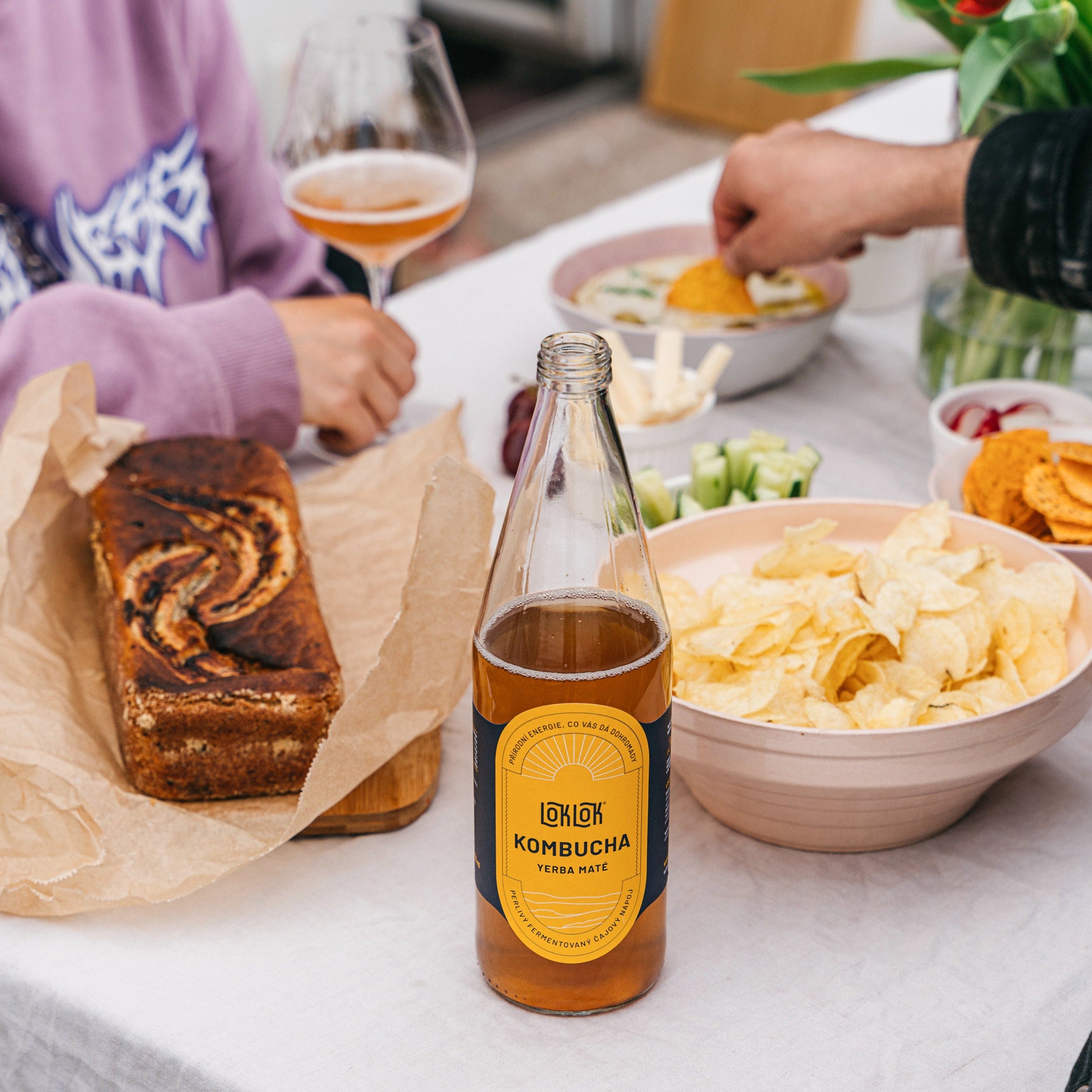 6x Loklok kombucha Yerba Maté 750ml