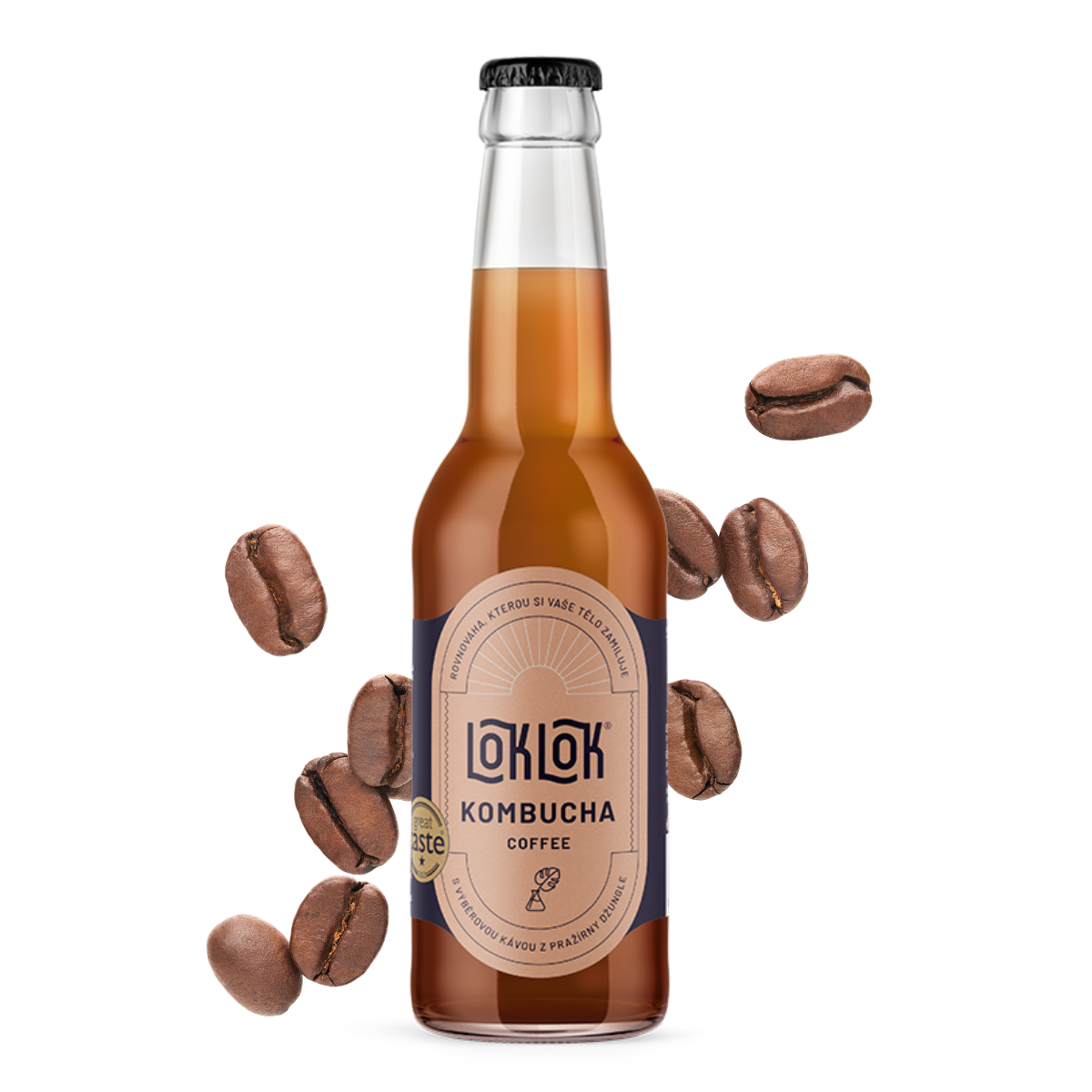 12x Loklok kombucha Káva 330ml