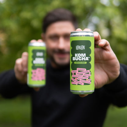 12x Loklok kombucha Matcha Grep 330ml