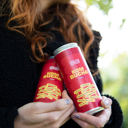 12x Loklok kombucha Višeň 330ml