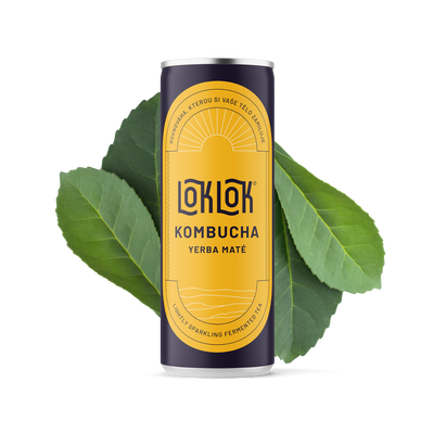 12x Loklok kombucha Yerba Maté 330ml