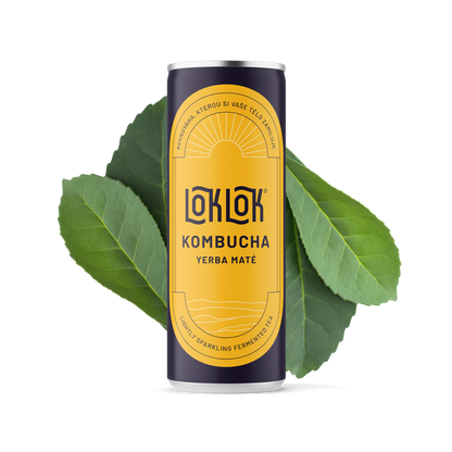 12x Loklok kombucha Yerba Maté 330ml
