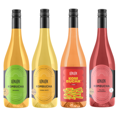 6x Loklok kombucha MIX 750ml