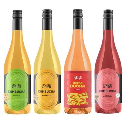6x Loklok kombucha MIX 750ml