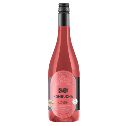 6x Loklok kombucha Malina 750ml