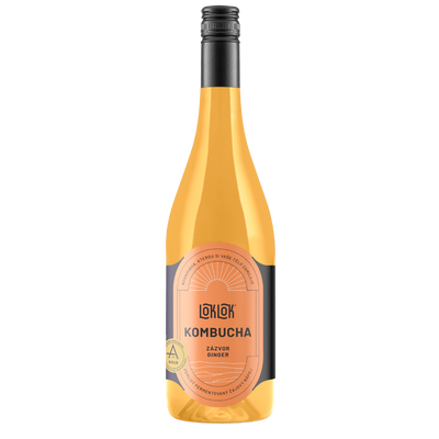 6x Loklok kombucha Zázvor 750ml